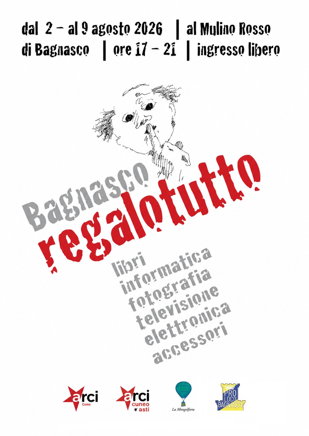 La Mongolfiera a “Bagnasco Regalotutto”